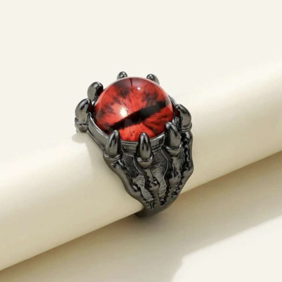Men's Monster Claw Eye Ring - Picture 6 of 6